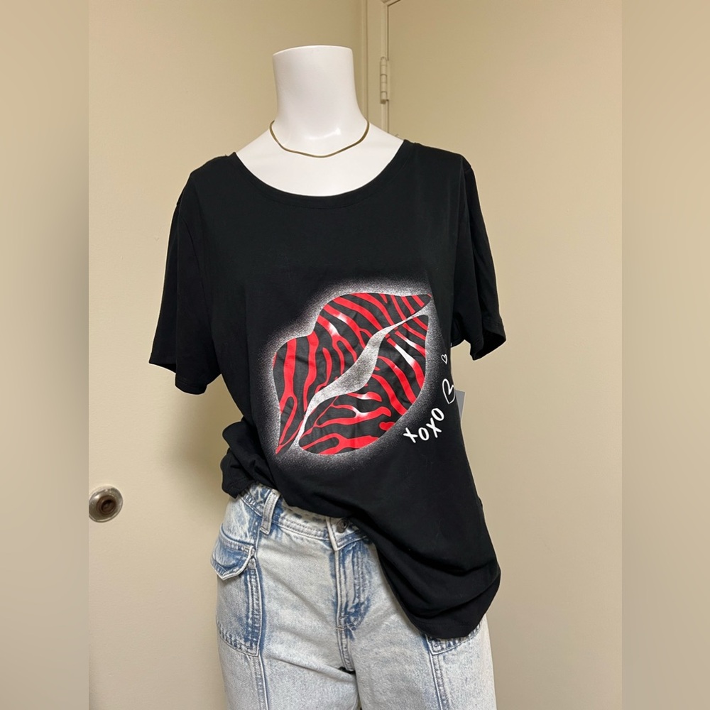 NWT Just Be Zebra t-shirt - Size 2X